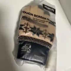 廃盤　スモールプラネット　スヌーピー ノルディック スマホ対応手袋 レディース