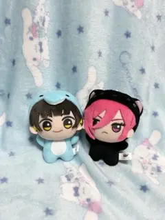 ちびぐるみ ブルーロック 蜂楽廻 千切豹馬 アニマル　2個セット