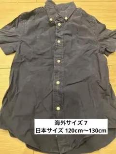 Polo Ralph Lauren ネイビー ボタンダウンシャツ サイズ7