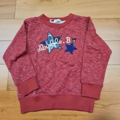 DOUBLE.B トレーナー 120サイズ 赤