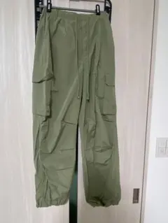 GU カーゴパンツ Sサイズ オリーブグリーン