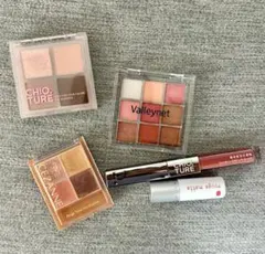 アイシャドウ＆リップ 5点コスメセット