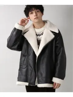 RAGEBLUE ムートンタッチ ジャケット・ムートンコート