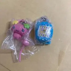 ふらわっち・ケーたま 「たまごっち カラフルマルチチャーム」2点
