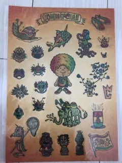 WANIMAのシール限定品　カミナッチャポップアップストア限定