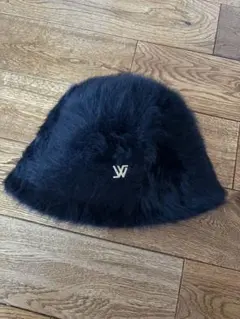 L*a様 BLACK FUR BUCKET HAT VARZAR