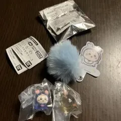 BANDAI かわいいキャラクター キーホルダーセット