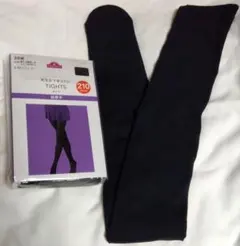 新品　ブラックタイツ M-L 抗菌防臭加工　トップバリュー