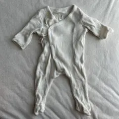 HM ホワイト リブロンパース NB/1-2M