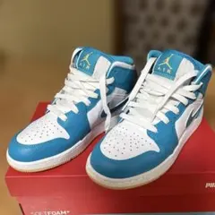 R♡様専用　エアジョーダン ハイカットスニーカー 青白
