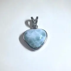 ペンダントトップ　ラリマー　天然石　シルバー925