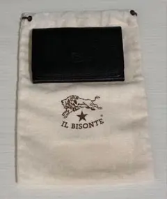 p*n様 28日まで限定美品 IL BISONTE イルビゾンテ ロゴテープ二つ