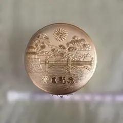 叙勲受章記念 朱肉入れ 24K GP ゴールド - メルカリ