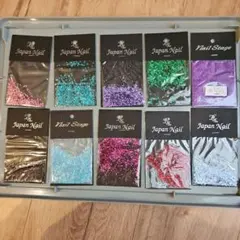 ネイルパーツ ホログラム グリッター 10パックセット 新品未開封品 ネイル