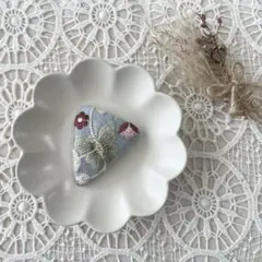 ハンドメイド パッチンピン インド刺繍リボン No.1653