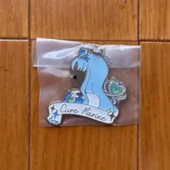 プリキュア 一番くじ F賞 シルエットメタルチャーム キュアマリン