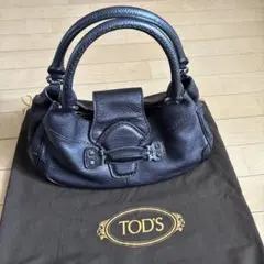 TOD'S トートバッグ Gipsy ジプシー ブラック 黒 レザー フリンジ TOD'S トートバッグ Gipsy ジプシー ブラック 黒 レザー フリンジ
