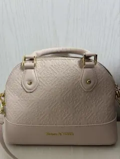 Maison de FLEUR ピンクショルダーバッグ