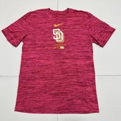 NIKE DRI-FIT パドレス ドライTシャツ ピンク 海外Mサイズ