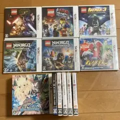 【3DSソフト7本セット】　LEGO / ムシブギョー / ガイストクラッシャー