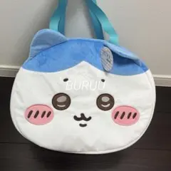 【ハチワレ】ちいかわ おかおBIGボストンバッグぬいぐるみバック　トートバッグ