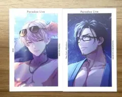 パラライ 燕夏準 西門直明　真夏の幻影　海の家 Gプリカード