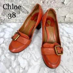 Chloe クロエ パンプス ヒール イタリア製 38