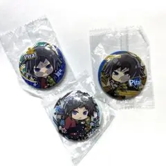 鬼滅の刃　ぴたでふぉめ　ばんちょうこう　缶バッジ　冨岡義勇