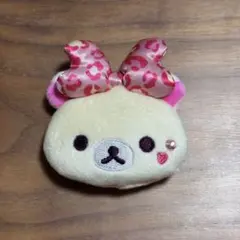 コリラックマ ぬいぐるみバッジコレクション ヒョウ柄ピンクのサムネイル