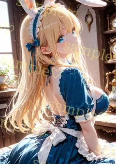 キラキラ　かわいい　AIイラスト　ポスター　A4サイズ　a416