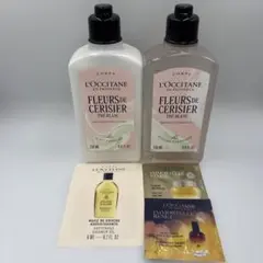 L'OCCITANEチェリーブロッサムホワイトティーシャワージェル ボディミルクのサムネイル