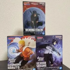 BORUTO NARUTO 疾風伝 フィギュア3体セット イタチ ナルト サスケ