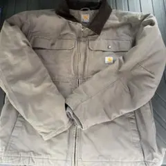 Carhartt ダック地 ワークジャケット ブラウン