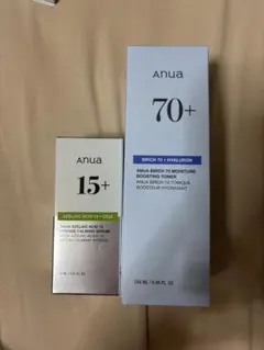 アヌア　白樺ブースティングトナー　シカ美容液　セット