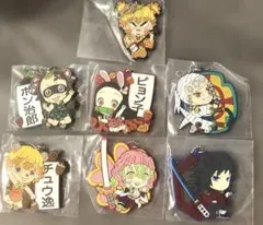 鬼滅の刃 1番くじ ラバーストラップ 7種