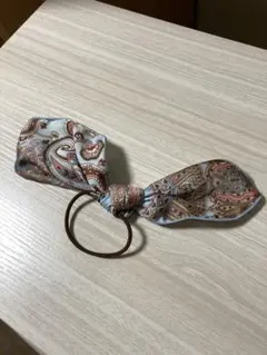 ヘアゴム　リボン　スカーフ
