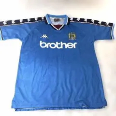 ☆マンチェスターシティ】 カッパ メンズ サッカー 90s ゲームシャツ