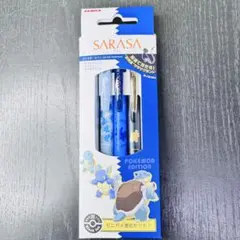 限定品】ミュウ抽選コード付き ポケモン サラサボールペン ゼニガメ