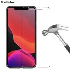 iPhone 11 XR 用 9H 強化ガラス保護フィルム