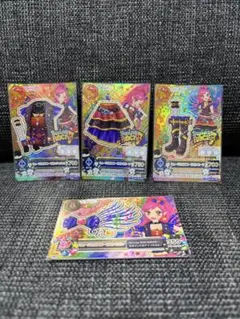 プレミアム　アイカツカード　音城セイラ　ミュージカルスコーピオン　4点セット