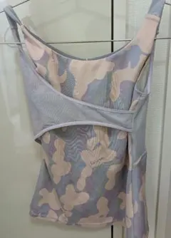 Chacott ヨガウェア トップス カモフラージュ柄 S