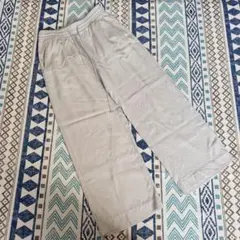 ZARA カジュアルパンツ ベージュ ウエストゴム ドローストリング