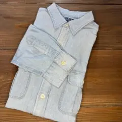 90s POLO RALPH LAUREN ラルフローレン シャンブレーシャツ