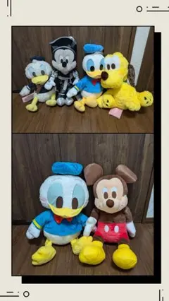 DISNEY　ぬいぐるみセット