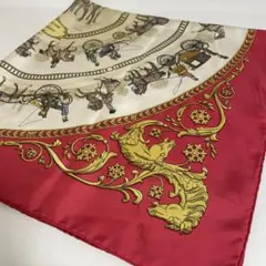エルメス カレ90 スカーフ シルク ブルー MBZ578 - メルカリ