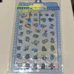 未使用 未開封 韓国限定 ポケモン バブルステッカー シール ブルー みず