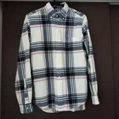 SHIPS チェック柄 長袖シャツ Mサイズ