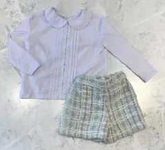 smocking lilly ツイードセットアップ