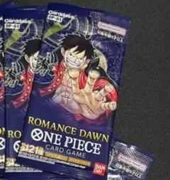⑩ ワンピースカードゲーム　ROMANCE DAWN　1パック ②
