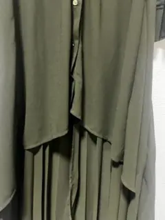 nohea チュニック ロングシャツ フィッシュテール フレアシルエットM